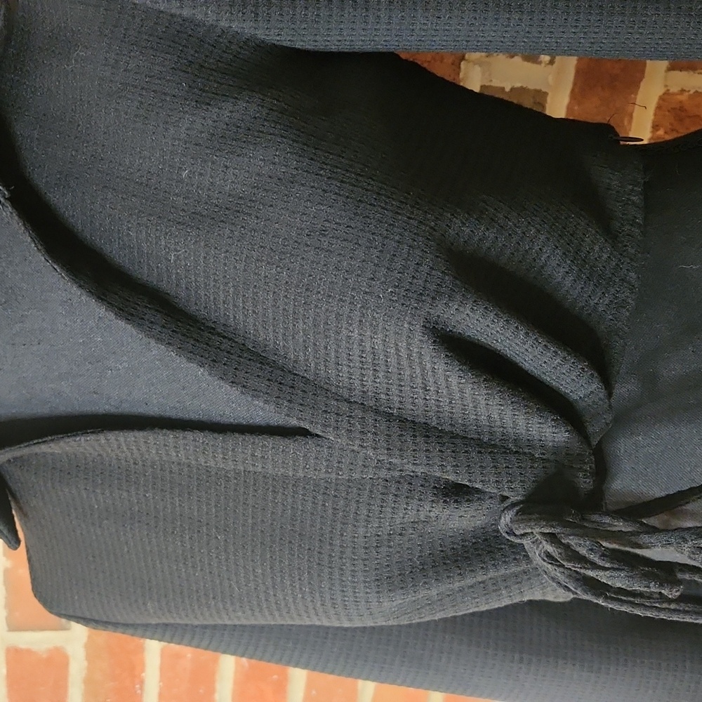 Zara Black Long Sleeve Crop Top, XS - Picture 2 of 7